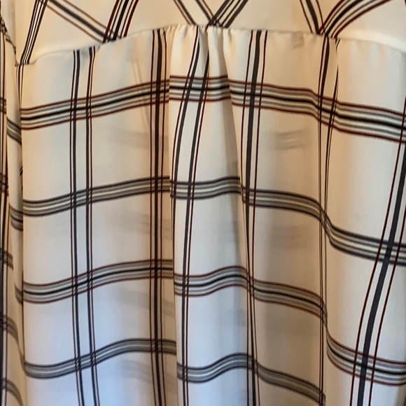 W5 by Anthropologie women’s size large plaid top - Picture 4 of 6